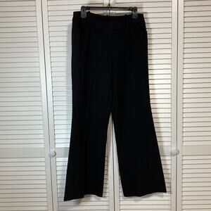 George Black Y2K Mid Rise Curvy Fit Wide Leg Dress Pants Trousers Tall Women 10